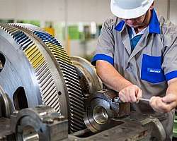 Conserto de turbina a gás grande porte